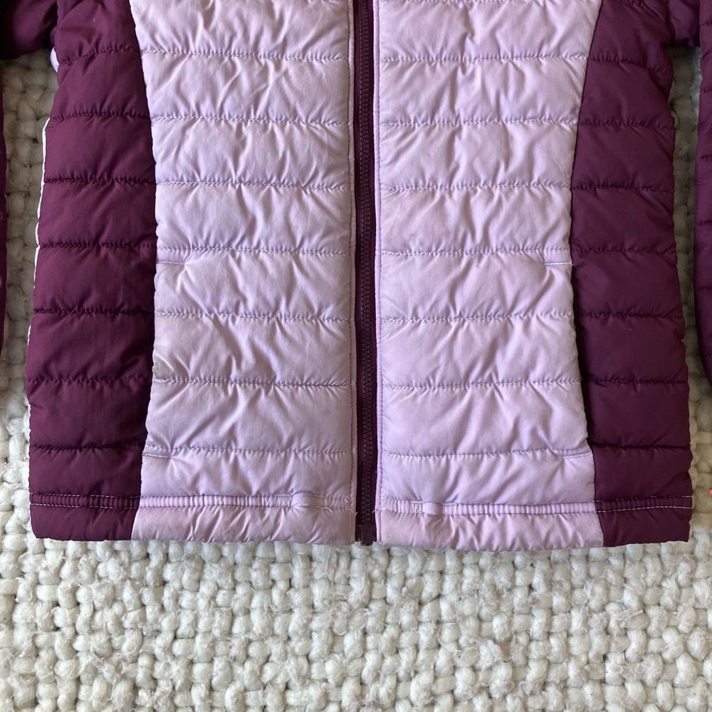 Columbia Jacket Youth Girls XS 6/6X Pink‎ Hooded Puffer Outdoor - Picture 4 of 12